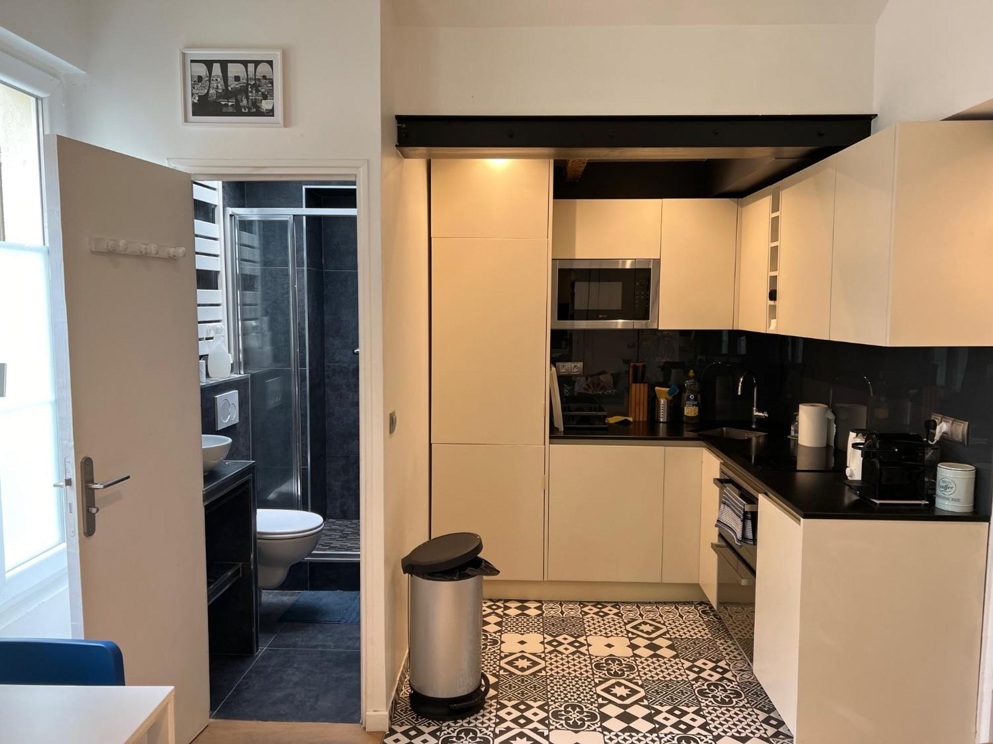 Appartement Atypique Aux Batignolles Paris Bagian luar foto